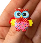 Pierwsza gumeczka sówka czerwona