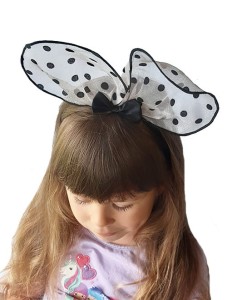 Opaska Minie Uszka Kokardka