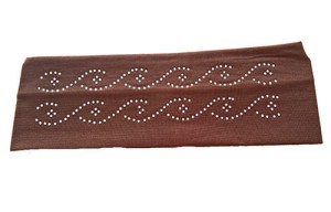 Opaska elastyczna lycra jety brąz