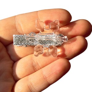 Śnieżynka Niemowlę spinka zabezpieczenie