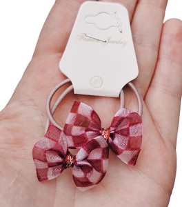 Gumeczki 2 kucyki 2 szt kokardki