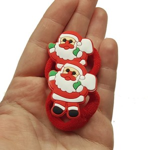 Gumeczki 2 kucyki 2 szt Mikołaje