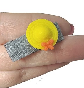 Kolorowe spineczki Kapelusik