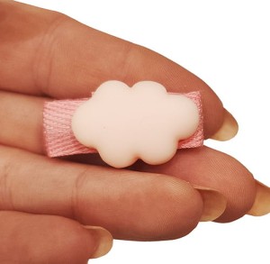 Spinka z chmurką hand made