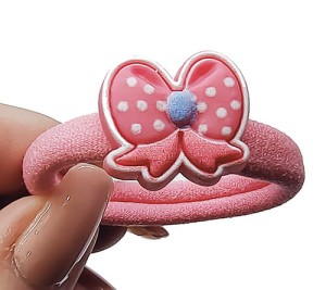 Gumeczka myszka  kokardka 