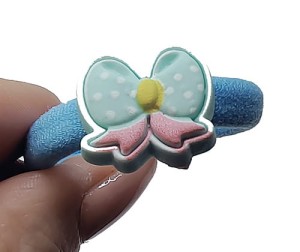 Gumeczka myszka  kokardka  