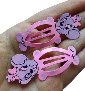 Spineczki klik/pyk mocne, myszki 2 sztuki 