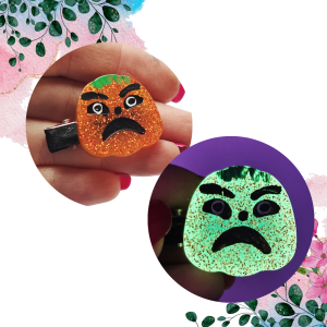 Dynia Halloween świecąca w ciemności 