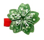 Spinka hand made świąteczny kwiat 