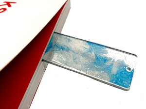 Zakładka do książki hand made żywica 