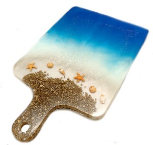 Deska - taca dekoracyjna morze