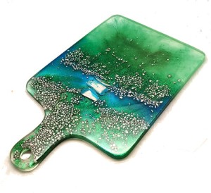 Deska - taca dekoracyjna las