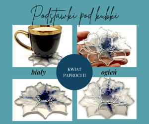 Kwiat paproci II- podkładka ozdobna 