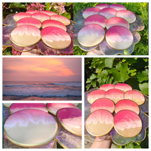 Podkładka pod kieliszek/kufel/kubek Zachód Słońca