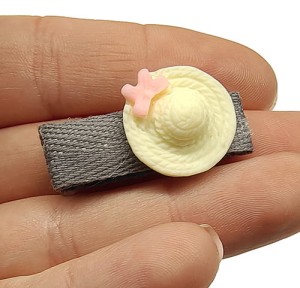 Kolorowe spineczki Kapelusik