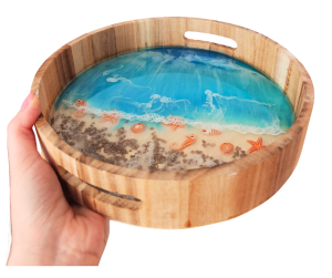 Morska Fala taca dekoracyjna