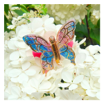 Gumka motylek hand made żywica