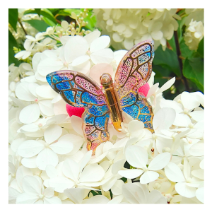 Gumka motylek hand made żywica