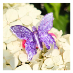 Gumka motylek hand made żywica