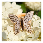 Gumka motylek hand made żywica 