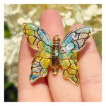 Gumka motylek hand made żywica 