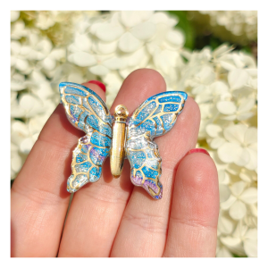 Gumka motylek hand made żywica