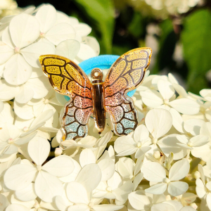 Gumka motylek hand made żywica