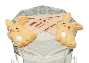 Spinki króliczki 2 szt