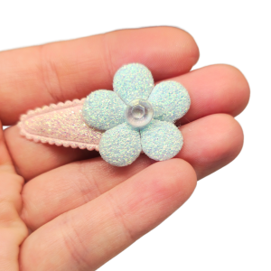 Pierwsza spineczka klik kwiatuszek zestaw 2 szt