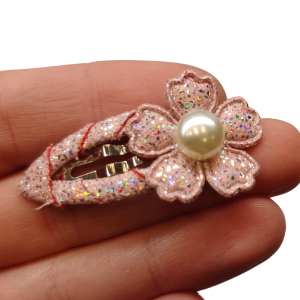 Pierwsza spineczka klik kwiatek zestaw 2 szt