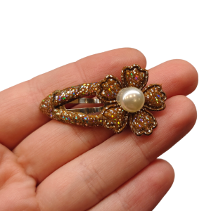 Pierwsza spineczka klik kwiatek zestaw 2 szt