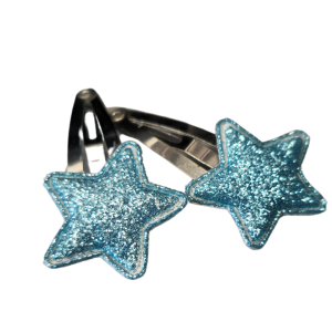 Spinki gwiazdeczki hand made klik 2 szt  