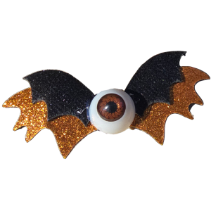 Halloween nietoperz oko