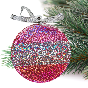 Bombka żywica hand made