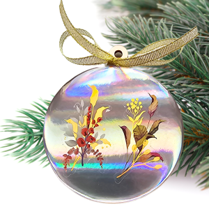 Bombka żywica hand made