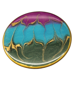 Podkładka hand made marmurkowy wzór III