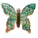 Gumka motylek hand made żywica