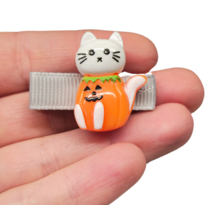 Kot i dynia Halloween