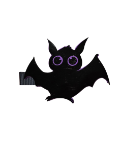 Spinka Halloween nietoperz