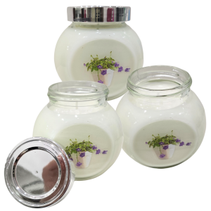 Świeca sojowa "Kwiatowa Delikatność" 