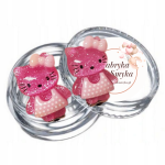 Klipsy kotki żywica  