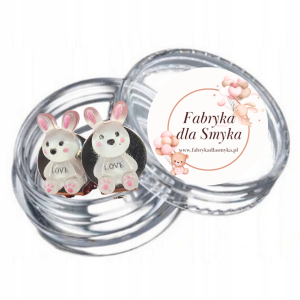 Klipsy króliczki mini love