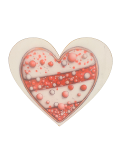 Cukierkowe serce podkładka