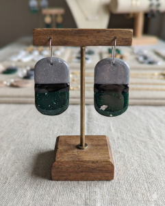 Eclipse Ovals - kolczyki stal