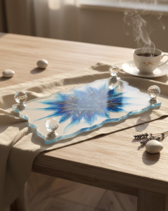 Taca żywica kryształy 3 d