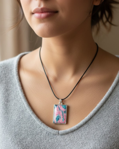 Turkusowa Abstrakcja