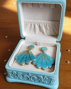 Bryza Morska - kolczyki stal 