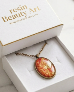 Naszyjnik Płonące Złoto