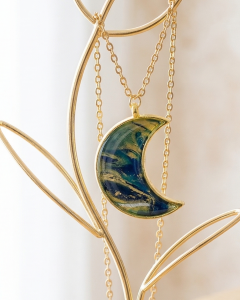 Naszyjnik „Gwiaździsty Księżyc”